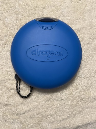 Soporte para juegos DiscGear 22 discos CD DVD - Carcasa rígida azul Estuche de transporte de almacenamiento de 2 lados - Imagen 4 de 5