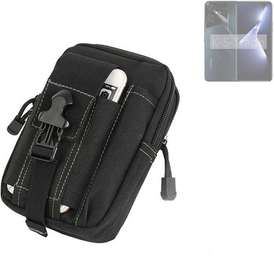 Holster für Tecno Pova Neo 3 Extrataschen Outdoor Schutz Hülle Gürtel Tasche 