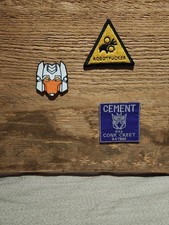 Robotfucker IDW Brainstorm Cement Constructicons iron on patches lot 1