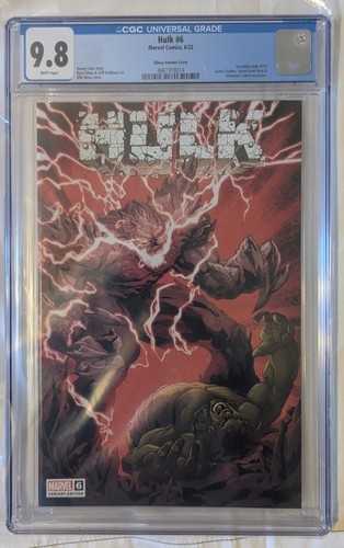 Hulk #6 Marvel Comics Sliney Variant Cover CGC 9.8