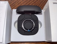 SMART RING- Silver Size 9 Black -Health  Fitness Tracker- Brand New