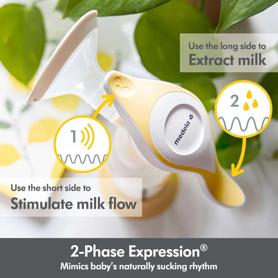 Medela Manual breast pump with Flex Shields Harmony Single Hand for More Comfort - Image 3 of 4