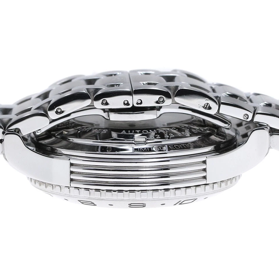 Reloj Philip Cronógrafo Fecha 82.43.981.015 Automático SS Plata 44mm Rango AB+    Foto 3 de 4