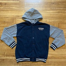 Abercrombie  Fitch Boy  s 15/16 Full Zip Hooded Fleece Sweatshirt Jacket School