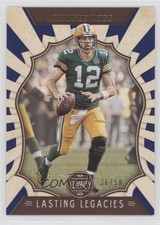 2019 Panini Legacy Lasting Legacies Blue 36/50 Aaron Rodgers #LL-AR o7m