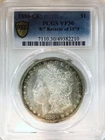 1880 CC MORGAN DOLLAR! PCGS VF30! 8/7 REV OF 78! UNREAL! STUNNING! NR #VIP41