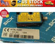 NEW SICK WT9L-N330 PLC PHOTOELECTRIC PROXIMITY SWITCH, NPN M8 60MM FOCUS