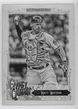 2017 Topps Gypsy Queen Black & White 39/50 Matt Wieters #186 0wp8