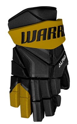 Warrior LX2 Max Alpha Handschuhe Junior schwarz-gold