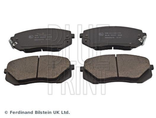 Bremsbelagsatz Scheibenbremse Vorne Blue Print ADG04278 FÜR Hyundai Kia-image