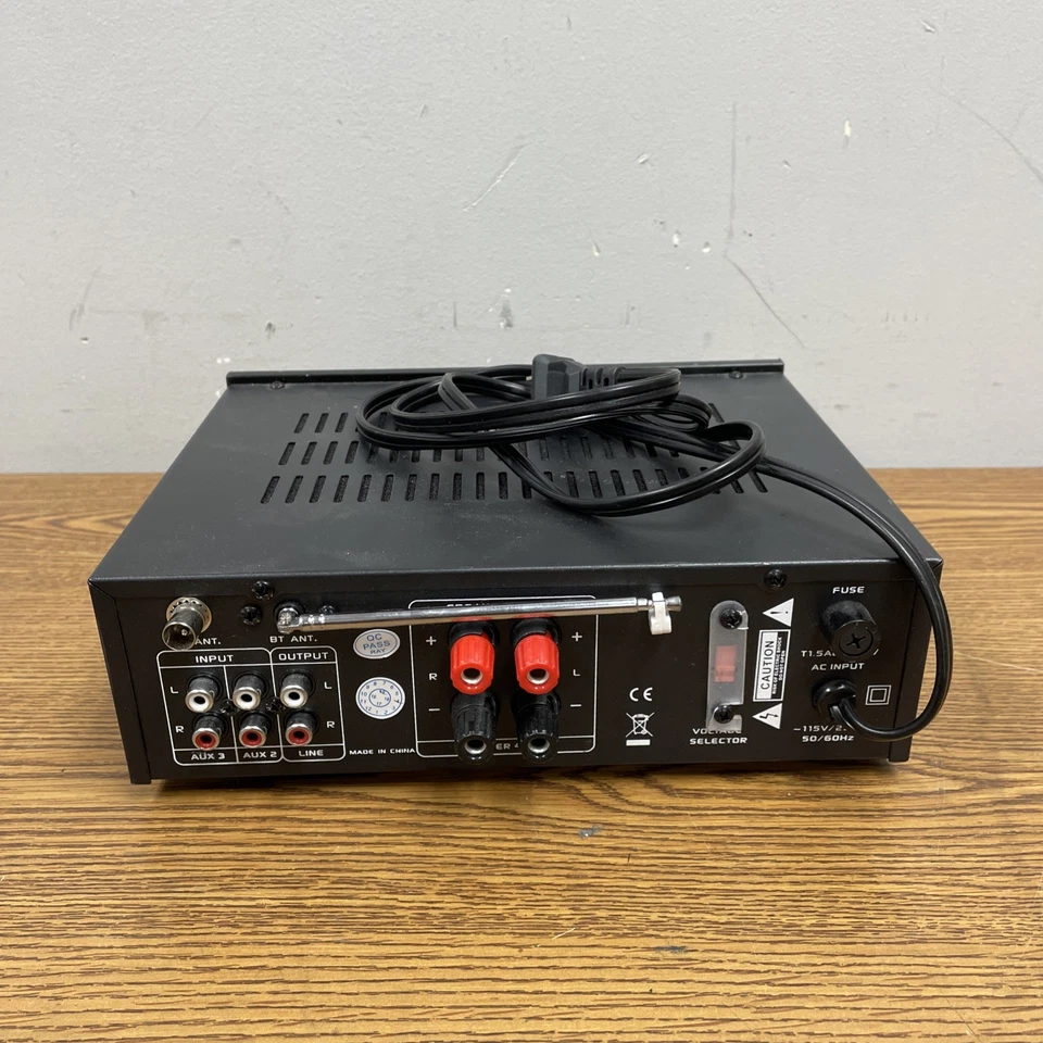 Pyle PDA5BU 2 Channel 200-Watt Receiver, power tested - Image 3 of 4