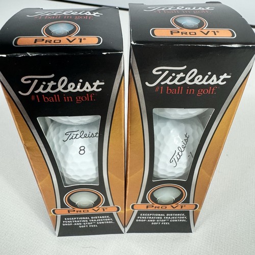 Titleist Pro V1x Golf Balls 2 Sleeves Of 3 Balls - Picture 2 of 9