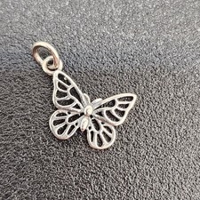 925 NEW Sterling Silver Pendant- Butterfly Petite 11x 10mm