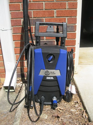 #ad AR Blue Clean AR383L Electric Pressure Washer Hose 2 Spray Nozzles $149.98