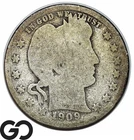1909-O Barber Quarter