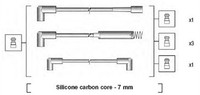 ZüNdleitungssatz Magneti Marelli 941125180672 FüR J82 Ascona CC Kadett T85 Opel