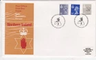 Northern Ireland 1983 Definitive values FDC Bureau cancel unaddressed VGC