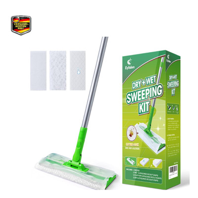 Eyliden Bodenwischer Starter-Set 3-in-1 24 Trockene 12
