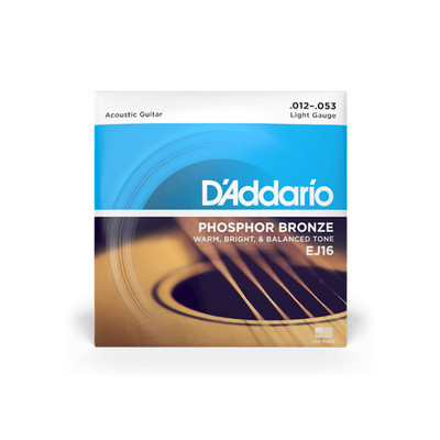 DAddario EJ16 Phosphor Bronze 012-053