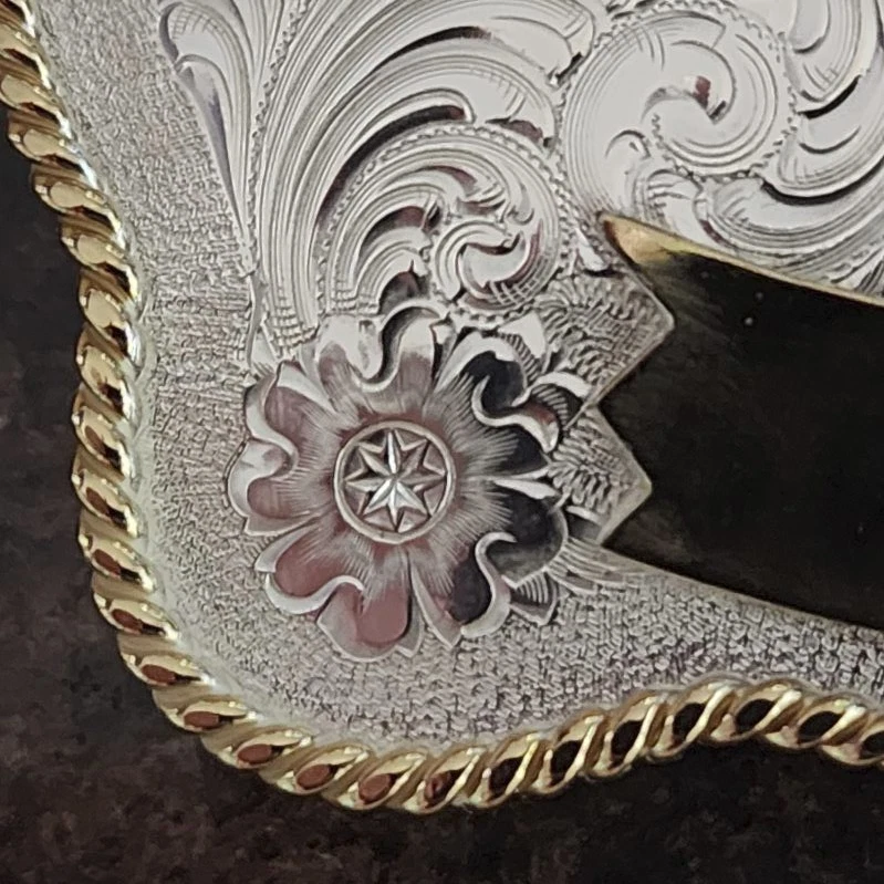 VTG Million Dollar Cowboy Bar Jackson Hole Wyoming Belt Buckle Nice!!! - Image 3 of 4