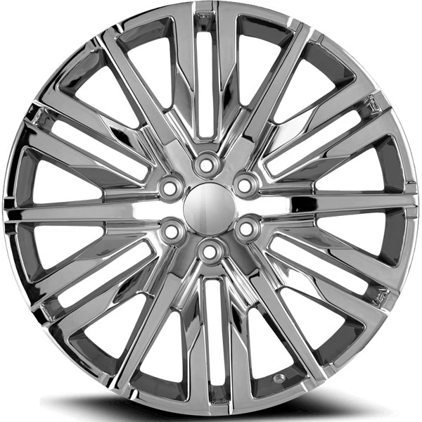 OE Performance 198C 22x9 6x5.5" +28mm Chrome Wheel Rim 22" Inch Foto 2 de 4
