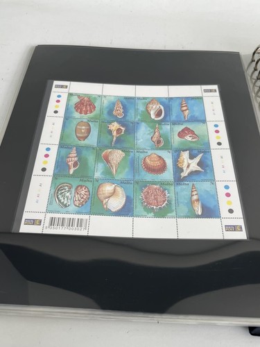 Malta Liechtenstein Postage Stamp Collection Album Unstamped 860 Pieces 071 - Picture 19 of 24