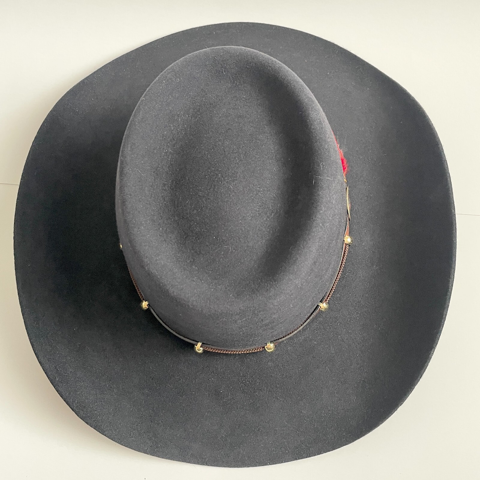 Akubra Australia The Boss Black Western Cowboy Hat Si… Gem