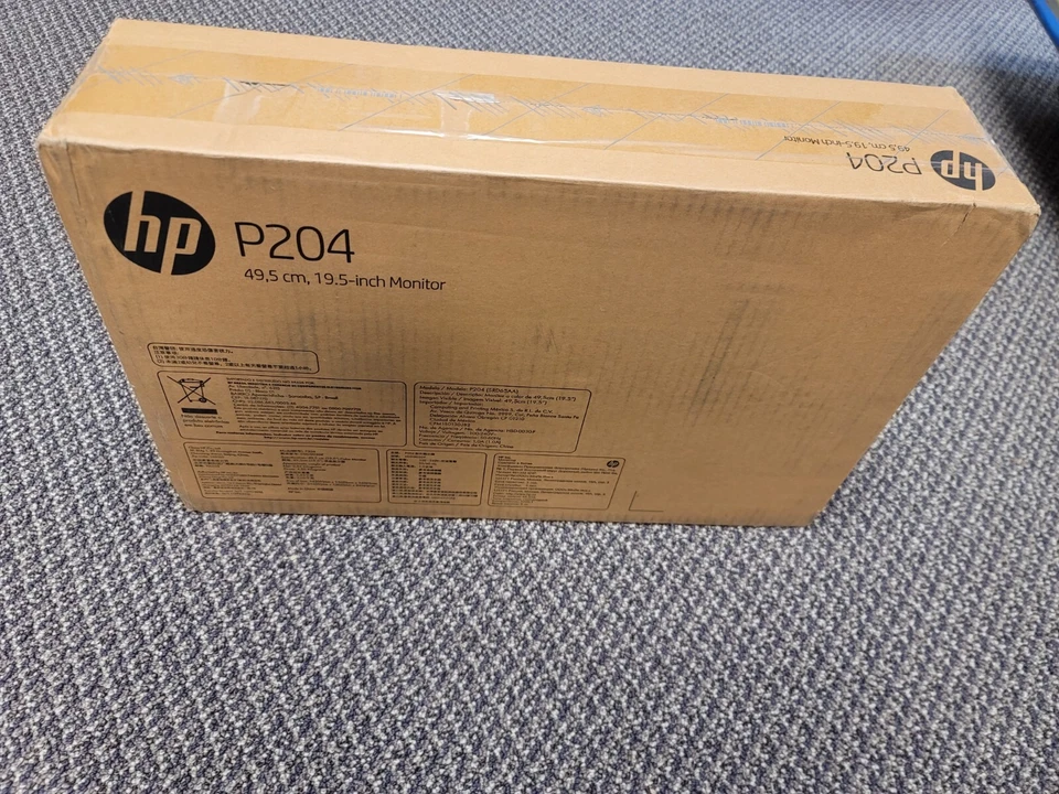 HP Hewlett Packard 5RD65A8ABA Smart Buy P204 19.5in Monitor - Image 2 of 4
