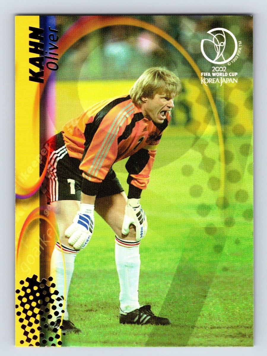 Oliver Kahn 2002 Panini FIFA World Cup Korea/Japan #50 Bayern