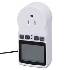 LCD Digital Plug in Thermostat Timer Switch S...
