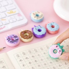 Unicorn Donut Eraser Cute Student Gift Creative Cartoon Eraser