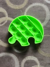Turtle Push Pop Silicone Sensory Fidget Toy Anxiety Stress Relief  Bubble Game