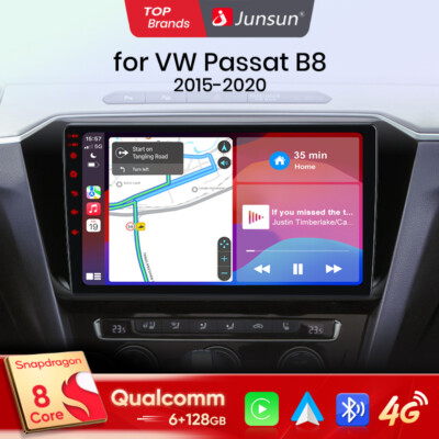 128GB 10'' Für VW Passat B8 2015-2021 Carplay Android Autoradio GPS NAVI BT DAB+