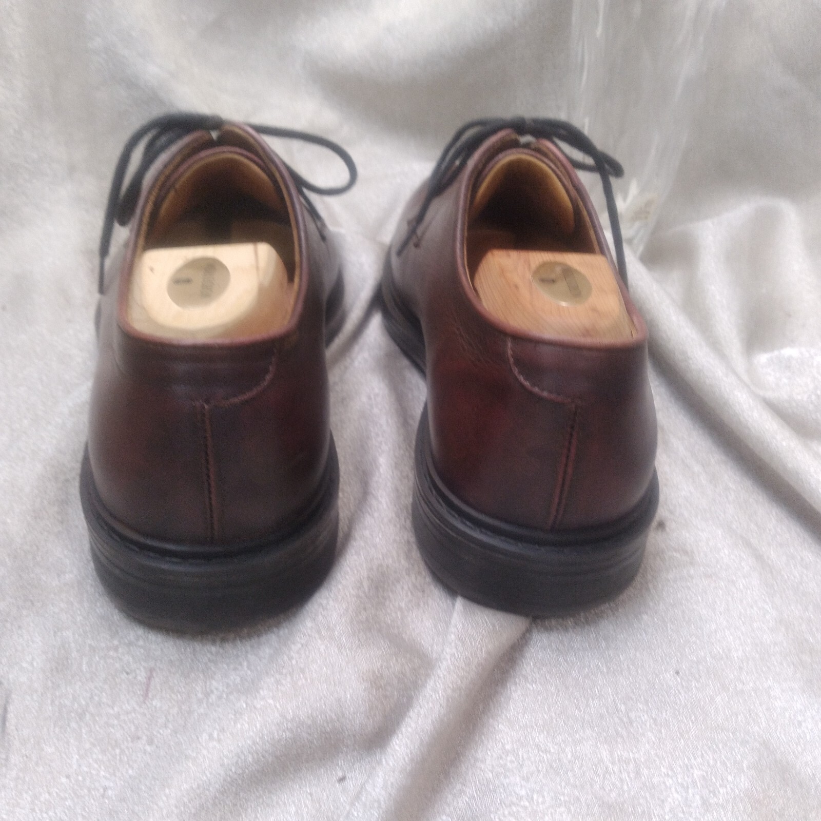 SAOLA Scarpe Oxford VINCI CAMUTO marrone rossastro in pelle semplice taglia 10 5 USA da uomo Portogallo