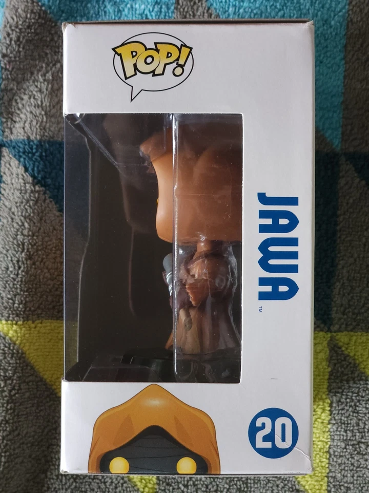 Jawa Pop 20 - Star Wars Caja Azul Funko Pop! Vinilo 2012 - abovedado + protector Foto 2 de 4