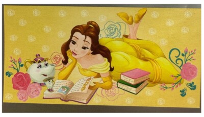 Disney Store PRINCESS Beach Towel Cinderella Belle 60'' x 30'' NWT
