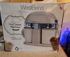 WestBend dual single serve ice cream machine