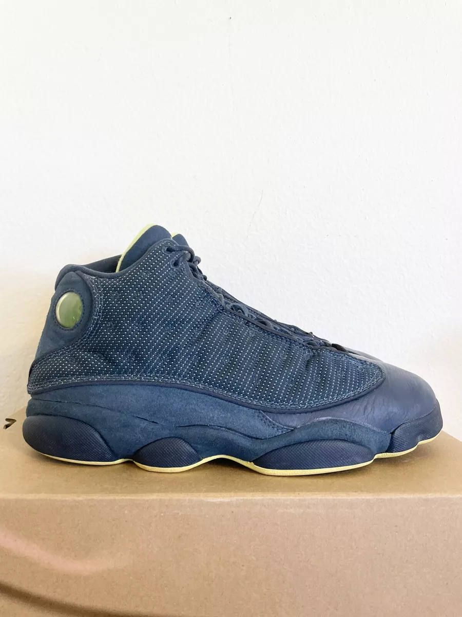 Air jordan 13 retro squadron blue sale