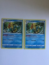 (2) Pokemon Shining Fates 27/72 Drednaw Rare Non Holo