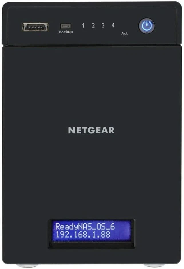 NETGEAR ReadyNAS RN31442E-100EUS 314 4-Bay, 4x2TB NAS Storage - NUOVO - Immagine 3 di 3
