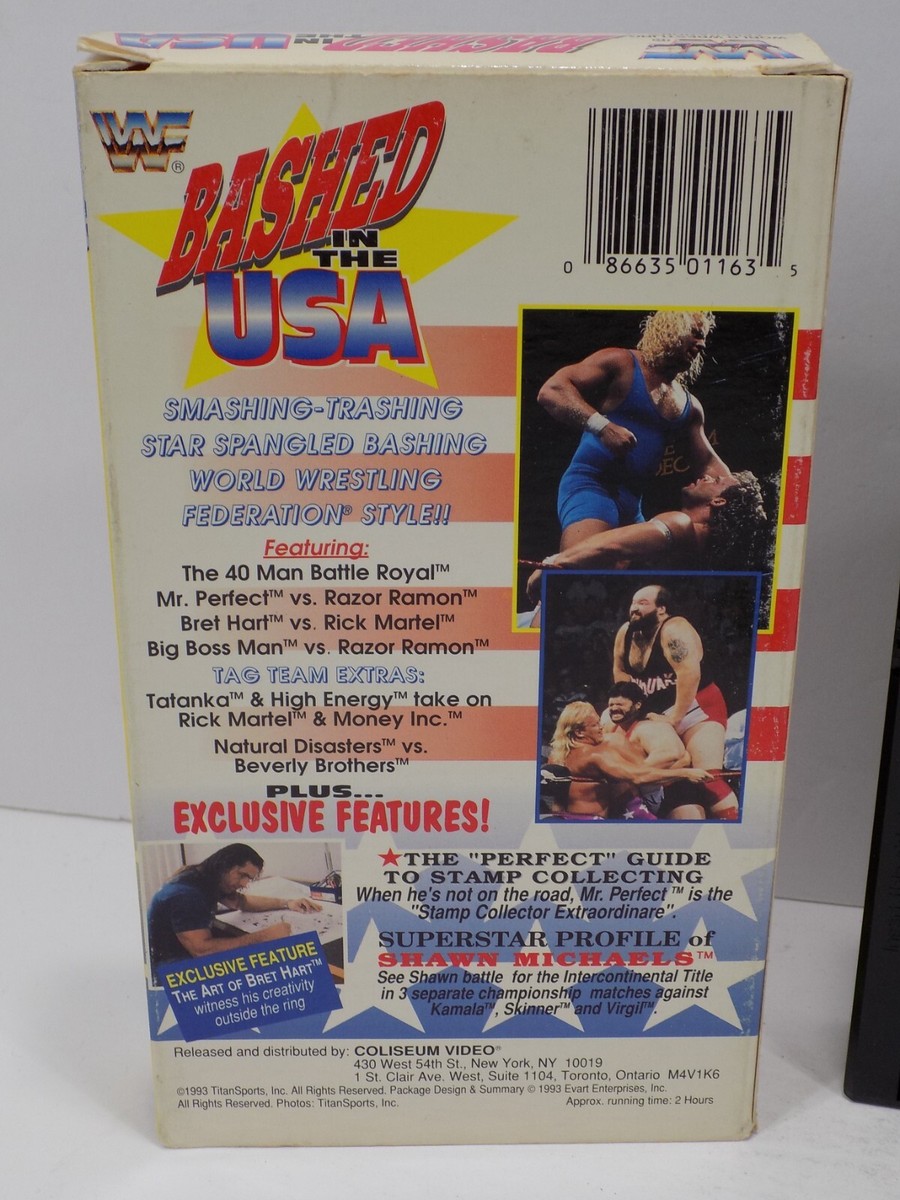 WWF Bashed In The USA Coliseum Video 1993, Razor Ramon vs Mr