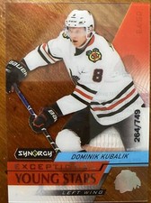 20-21 UD Synergy Hockey Exceptional Young Stars EY-25 Dominik Kubalik /749