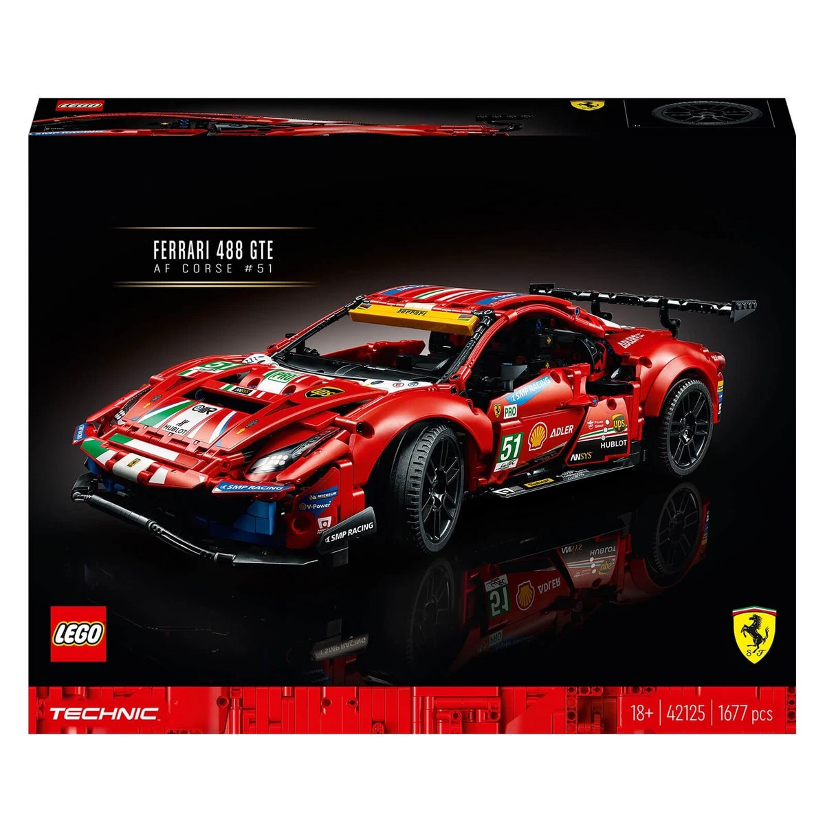 Lego 42125 Technic Ferrari 488 GTE AF FAST SHIPPING