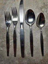 Frostfire by Oneida Community Stainless Flatware Smart Choice Knife Forks Spoons