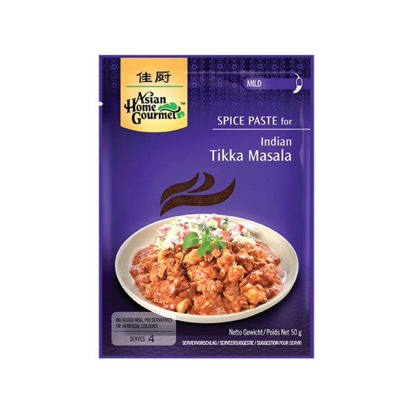 SPICE PASTE Indian Tikka Masala 50 g Soße Würzpaste Asian Gourmet Sauce