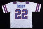 Matt Breida Signed Buffalo Bills Home Jersey (Beckett Holo) Runnng Back ex 49er — photo 1