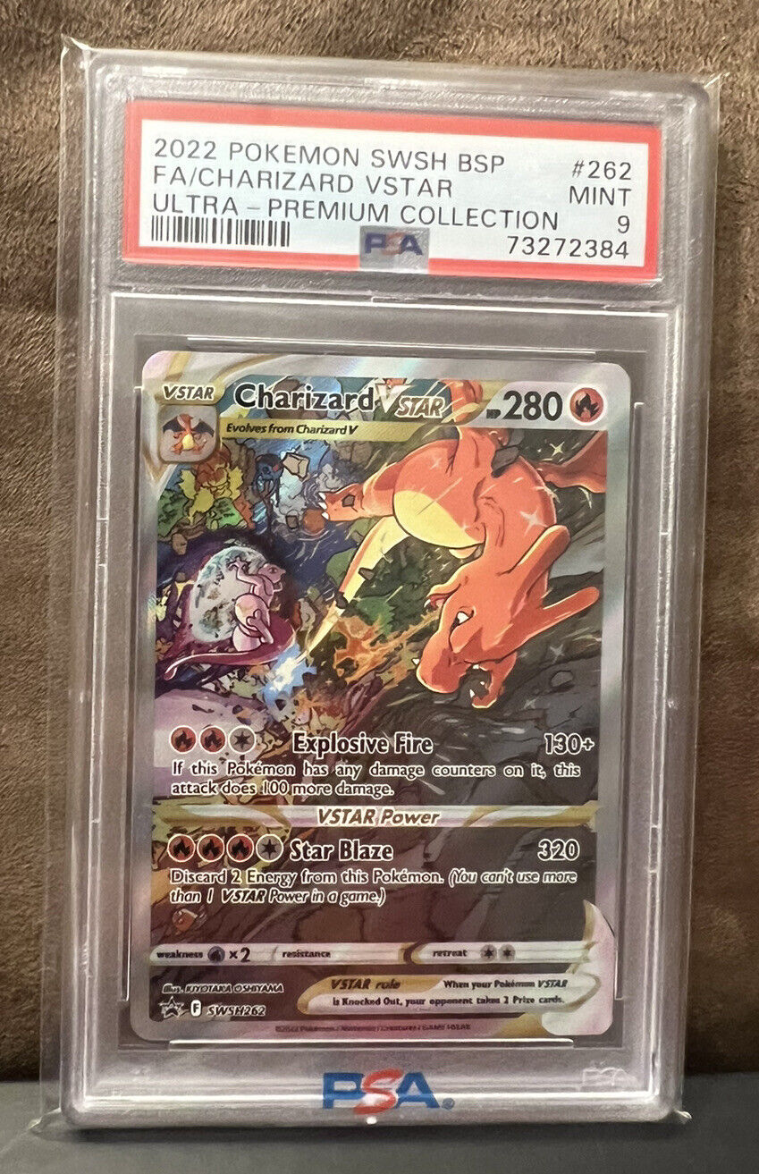 Charizard VSTAR SWSH262 Ultra Premium Collection PSA 9 Mint Pokemon TCG!!!