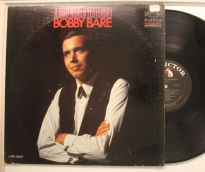 Bobby Bare Lp A Bird Named Yesterday On Rca - Vg+ To Vg++ / Vg+ To Vg++