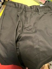 DICKIES Mens Black FLEX SLIM Fit Pants Sz 38 / 34 NEW