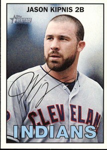 2016-Topps-Heritage-458A-Jason-Kipnis-SP-BX-25L
